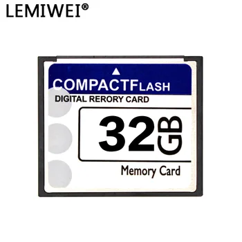 Compact Flash Karta 64 GB 32 GB, 16 GB 8 GB Pamäťová Karta High Speed CF Karte Flash Reálne možnosti LEMIWEI CF Karty Pre Kameru