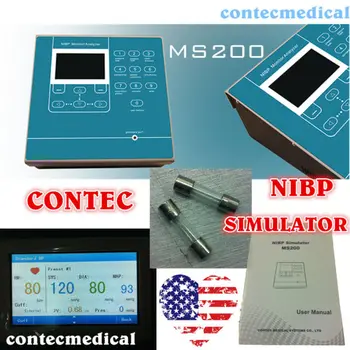 CONTEC MS200 NIBP Simulátor, neinvazívny Tlak Krvi simulácia FAREBNÝ LCD displej,Nový