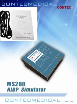 CONTEC MS200 NIBP Simulátor, neinvazívny Tlak Krvi simulácia FAREBNÝ LCD displej,Nový