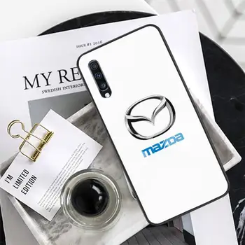 Cool Mazda Auto Sklo Telefón Prípade Coque Fundas Pre Xiao Redmi Poznámka 7 5 4 6 6A Mi 8SE 8 6 Lite Mix 2 2s Poznámka 3 Kryt
