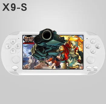 Coolbaby X9S 5.1 palcový Retro Prenosné hracie konzoly Dvojité Ovládača Hernej Konzoly Postavený v roku 3000 Hra Pre PSP PS1 Hry Emulátor
