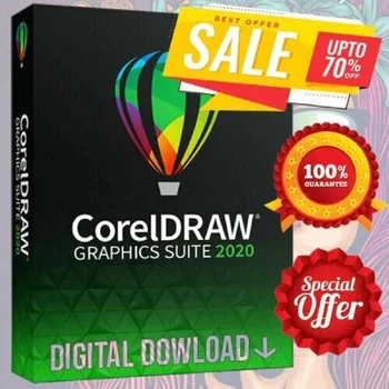 Coreldraw graphics suite 2020 Plnú Doživotnú Aktivácie -Pre systém Windows