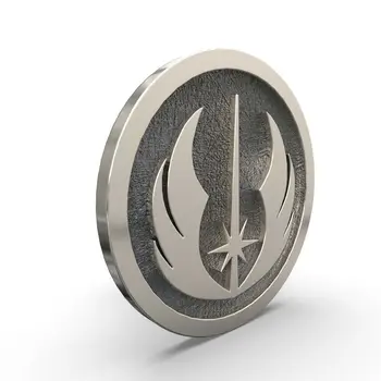 Coslive Star Wars 9 Mandalorian Odznak Jedi Pin Brošne S Box 4pcs Cosplay Zbierka Kostýmov, Rekvizít