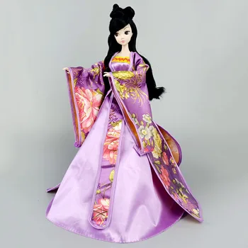 Cosplay Šaty Pre Bábiky Barbie 1/6 Tradičnej Čínskej Antickej Krásy Šaty, Kostým Party Večerné Šaty Pre Barbie Deti Hračky