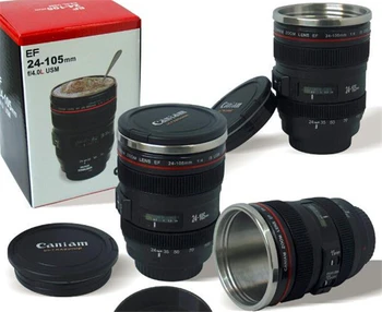 CPAM kávy fotoaparát caniam objektív hrnček fotoaparát kávy tepelnej cupmug caniam Logo darček pre fotografovanie priateľovi