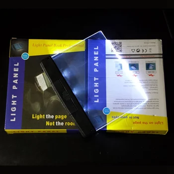Creative Móde LED Knihe Svetla, Prenosná Lampa na Čítanie Novinka Bezdrôtový Ochrana Očí Batérie Opperated Lampara Para Leer 1pc