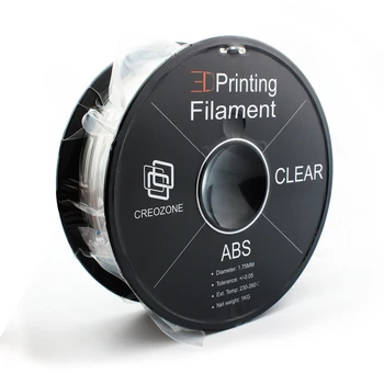 CREOZONE ABS Plastu pre 3D Tlačiarne ABS Vlákna 1.75 1 KG 2.20 LBS 3D Tlačiarne Vlákna 3D Tlač Materiálov