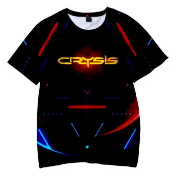 Crysis Upraveného T-shirt 3D O-Krku Ženy pánske Tričko Harajuku Lete Krátky Rukáv Streetwear Strelec Hry Crysis Oblečenie
