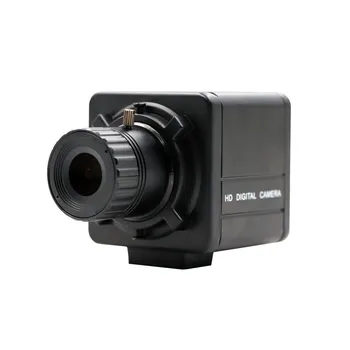 CS Mount Príručka Pevné Zaostrenie Star Light Nízke osvetlenie 2MP 1080P SONY IMX291 Webcam UVC Plug Play USB Kamera s puzdrom