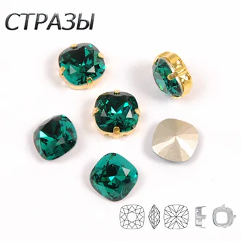 CTPA3bI K9 Modrý Zirkón Farba Šitie Drahokamu Gem 3D Crystal Na Odev Kamienkami Zlato, Striebro Pazúry Diamond Sklo Manikúra