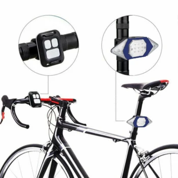 Cyklistické Svetlo Smart Bicykli Sústruženie Signál, jazda na Bicykli koncových svetiel Intelligent USB Nabíjateľné Zadné Svetlo na Diaľkové Ovládanie Bicykli Upozornenie Li
