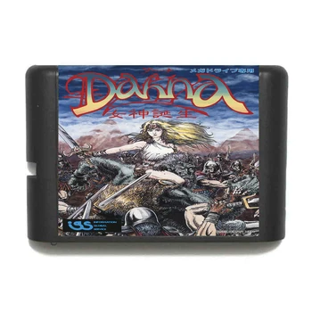 Dahn 16 bit MD Hra Karty Pre Sega Mega Drive Pre Genesis