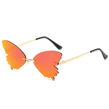 D&T 2020 Nové Módne Motýľ slnečné Okuliare Ženy, Muži Farby Objektív Hliníkový Rám Značky Vintage Dizajnér Sexy Jemné slnečné Okuliare UV400
