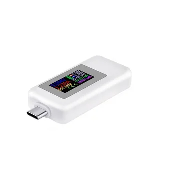 DANIU Typ-C Farebný Displej USB Tester 0-5A Prúd 4-30V Napätie USB Nabíjačka Tester Power Meter Mobilného Batérie Detektor