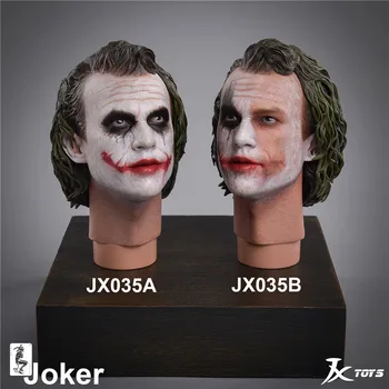 Dark Knight Joker Hlavu Sculpt Fialový Kabát, Kabát Na Sklade JXTOYS-035 1/4 Muž Obrázok Príslušenstvo Model pre 12