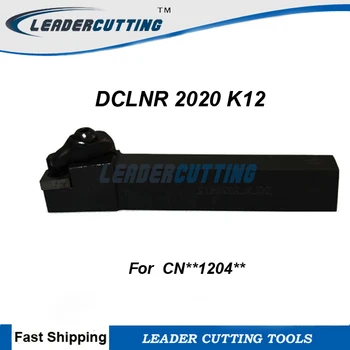 DCLNR/DCLNL2020K12 CNC sústruženie držiaka nástroja,otočných sústruh toolsl, DCLNR/L Externé Sústruh rezný Nástroj pre CNMG120404/08 Vložky
