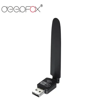 DeepFox 150M Externý USB WiFi Adaptér Antény Dongle Mini Bezdrôtovej Siete LAN Karty 802.11 n/g/b Pre Windows XP, Vista, Win7 Win8