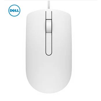 Dell MS116 kábel myši počítač desktop úrad notebook domov myš čierna / biela, s USB