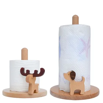 Desktop úložný stojan kuchyňa papier, uterák držiteľ Role papiera držiak na stojan voľný úder papier rolka toaletného tkaniva box