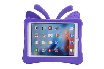 Deti detský Ochranný Motýľ EVA Pena Shockproof Umývateľný Silikónový obal pre IPad 9.7 2017 2018 Tablet Kryt A1822 A1893+pero