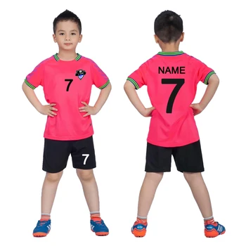 Deti na Futbal, Uniformy Dieťa Vlastné Futbal Tepláková súprava Pre Chlapcov, Dievčatá Prispôsobiť Futbalový Tím Futbalové Dresy a Trenírky Súpravy