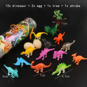 Deti Simulácia Mini Hračka Dinosaur Segmentu Malé Dinosaury Nastaviť Detí Simulácia Dinosaurov Hračky