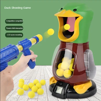 Detské pneumatické pištole chlapec, bezpečnosť pena guľka streľby skóre rodič-dieťa, interaktívne hračky pre deti