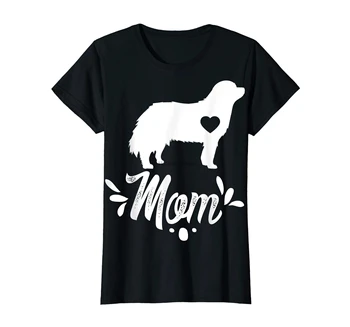 Deň Dar-dámske Tričko-Black Bernese Horský Pes Mama T-Shirt Matky