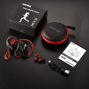 DFOI F51 Bluetooth Slúchadlá Bezdrôtové Slúchadlá Športové Bezdrôtové Slúchadlo Headset IPX7 Vodotesné Slúchadlá s micr pre xiao