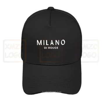 Di Milano Rouge Black Šiltovku Plnej Veľkosti Pre Pánske Ženy Baseball Cap Klobúky Ženy Muži
