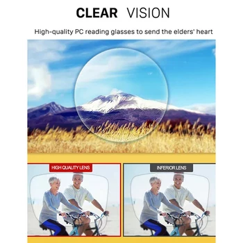 Diamantové Rezanie Gradient Čítacie Okuliare Na Čítanie Muži Ženy Bez Obrúčok Štýlový Tónované Presbyopia Anti Blue Ray Únava Uv Ochrany