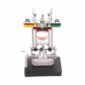 Dieselový motor model princíp spaľovacieho motora Fyzikálny experiment zariadenia