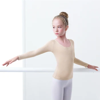 Dievčatá Dospelých Nahé Balet Tanečné Oblečenie Mäkké Pohodlné Bielizeň Mikrovlákna Body Shaping Teplejšie Balet Topy