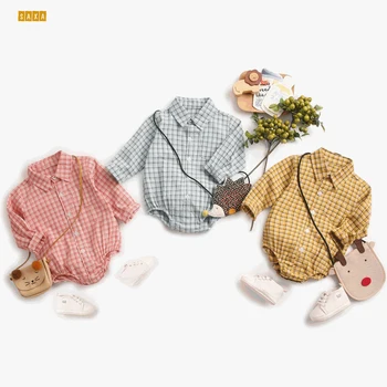 Dieťa dievča oblečenie na jar a na jeseň dieťa jumpsuit koberčeky novorodenca oblečenie, dlhé rukávy baby boy šaty kombinézu pre novorodenca