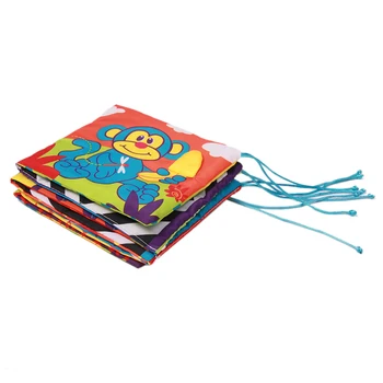 Dieťa Hrkálky Handričkou Knihy Znalosti Okolo Multi Touch, Multifunkčné Zábavné Farebné Detské Postieľky Posteľou Visí Knihy
