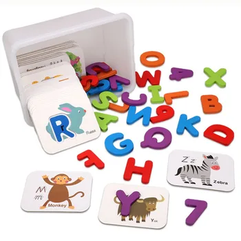 Dieťa raného vzdelávania puzzle digitálne abecedy učebná pomôcka párovanie puzzle rodič-dieťa hra deti kognitívne učebné pomôcky darček