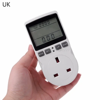 Digital Power Meter Zásuvky Energie Meter Prúd Napätie Náklady na Meranie Monitor Napájania Analyzer Elektronické Zásuvky Zásuvky EÚ a USA UK