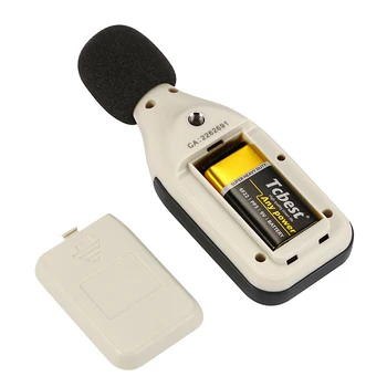 Digitálneho Zvuku indikátor Úrovne Meter analyzátor na Meranie 30-130dB dB Decibel Detektora Hluku Meter