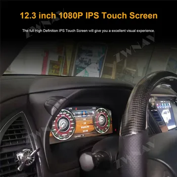 Digitálny Panel Panel Virtuálneho združenom Kokpitu LCD Rýchlomer Pre Nissan Patrol 2016-2018 Android 9.0 12.3