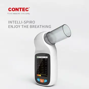 Digitálny Spirometer Bluetooth kontrolu pľúc stav Spirometry+Náustok 2021 Najnovšie