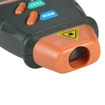 Digitálny Tachometer Rpm Meter Non-Kontakt 2.5 Rpm-99999Rpm Lcd Displej Rýchlosť Meter Dt2234C Tester Rýchlosť