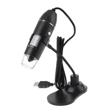 Digitálny USB Mikroskop 1000X zväčšovacie sklo Ziskové Endoskopu Mikroskop so Stojanom