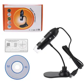Digitálny USB Mikroskop 1000X zväčšovacie sklo Ziskové Endoskopu Mikroskop so Stojanom