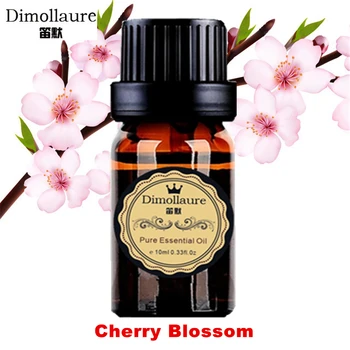 Dimollaure Cherry Blossom Esenciálny Olej, Čistý Vzduch, Relax Ducha Esenciálny Olej Difúzor Aromaterapia Vôňa Lampa Esenciálny Olej