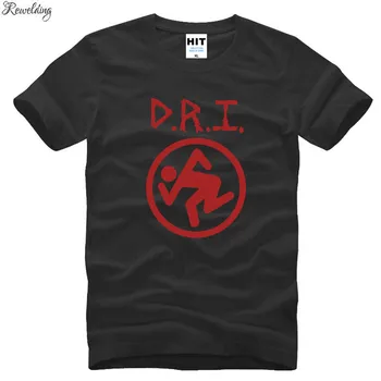 Dirty Rotten Imbeciles D. R. som Thrash Metal Rock Muži Mens T Tričko Tričko Letné Módne O Krk Bavlnené tričko Tee Camisetas Hombre