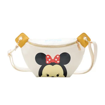 Disney lady Hrudníka taška Mickey mouse, káčer Donald messenger taška Mickey Pás taška ženy taška cez rameno