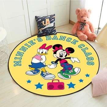 Disney Mickey Minnie Mouse Koberec Deti, Baby, Deti, Plazenie Hry Mat Kolo Obývacia Izba Koberec Krytý Vitajte Mäkké Mat Darček