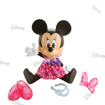 Disney Minnie Postavy Cartoon Akcie Obrázok Hračky pre Deti, Hračky, Darčekové 35.5 cm Myši Akčná Hračka Údaje za Vianočný Darček