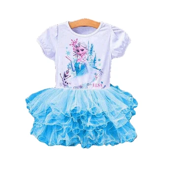 Disney Mrazené Nové 2018 Dievčatá elsa kostýmy deti TuTu Cosplay party princezná anna elza súbory na vestidos dojčatá, pre deti