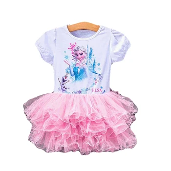 Disney Mrazené Nové 2018 Dievčatá elsa kostýmy deti TuTu Cosplay party princezná anna elza súbory na vestidos dojčatá, pre deti